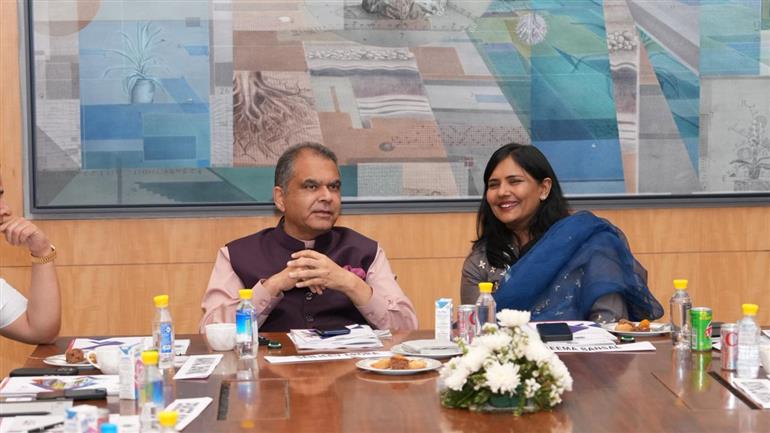 ਪੰਜਾਬ ਦੇ ਤਕਨਾਲੋਜੀ-ਅਧਾਰਤ ਮਾਹੌਲ ਨੂੰ ਸਾਜਗਾਰ ਰੂਪ ਦੇਣ ਲਈ ਜੀਸੀਸੀ ਆਗੂਆਂ ਨਾਲ ਰਣਨੀਤਕ ਸਲਾਹ-ਮਸ਼ਵਰਾ ਕੀਤਾ ਗਿਆ: ਸੰਜੀਵ ਅਰੋੜਾ