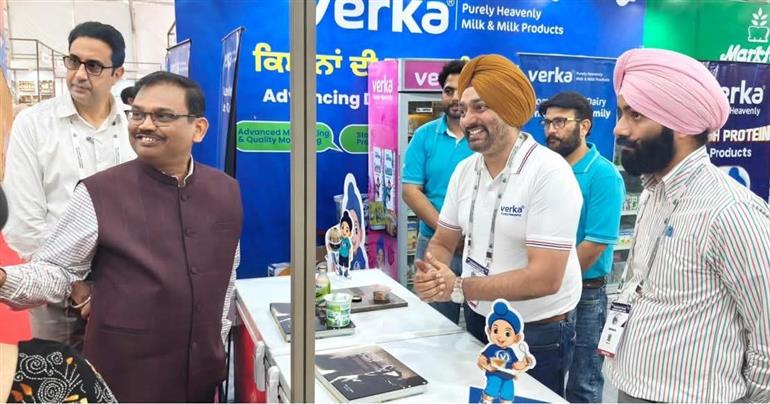 ਨਿਵੇਸ਼ ਸੰਮੇਲਨ ਦੌਰਾਨ ਵੇਰਕਾ ਦੇ ਪ੍ਰੋਡਕਟ ਰਹੇ ਖਿੱਚ ਦਾ ਕੇਂਦਰ