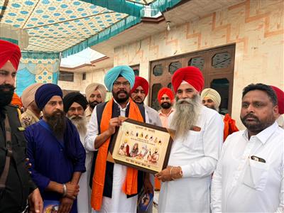 ਮਾਨ ਸਰਕਾਰ ਨੇ ਬੇਮਿਸਾਲ , ਪਾਰਦਰਸ਼ੀ ਤੇ ਜੁਆਬਦੇਹ ਸਾਸ਼ਨ ਦੇ ਕੇ ਰੰਗਲੇ ਪੰਜਾਬ ਦੀ ਕੀਤੀ ਨੀਂਹ ਮਜ਼ਬੂਤ -ਧਾਲੀਵਾਲ