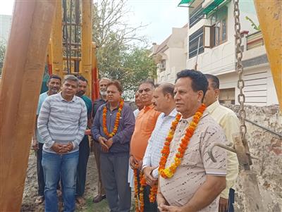 ਧੋਬੀ ਘਾਟ ਇਲਾਕੇ ਦੇ ਨਿਵਾਸੀਆਂ ਨੂੰ ਮਿਲੇਗੀ ਪਾਣੀ ਦੀ ਕਿੱਲਤ ਤੋਂ ਰਾਹਤ