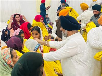 ਗੁਰਦੁਆਰਾ ਰਕਾਬਗੰਜ ਸਾਹਿਬ ਵਿਖੇ 327ਵੇਂ ਖਾਲਸਾ ਸਾਜਨਾ ਦਿਵਸ ’ਤੇ ਅੰਮ੍ਰਿਤ ਸੰਚਾਰ ਦੀ ਇਤਿਹਾਸਕ ਗੂੰਜ: ਹਰਮੀਤ ਸਿੰਘ ਕਾਲਕਾ