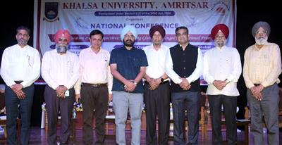 ਖਾਲਸਾ ਯੂਨੀਵਰਸਿਟੀ ਵਿਖੇ ਪੈਨਲ ਚਰਚਾ ਦੌਰਾਨ ਉਚ ਸਿੱਖਿਆ ਵਿਸ਼ੇ ’ਤੇ ਅਹਿਮ ਵਿਚਾਰਾਂ 