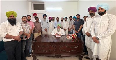 ਸਪੀਕਰ ਸੰਧਵਾਂ ਵੱਲੋਂ ਸ਼ੁਕਰਾਨਾ ਯਾਤਰਾ ਦੇ ਸਵਾਗਤ ਲਈ ਪਾਰਟੀ ਅਹੁਦੇਦਾਰਾਂ ਨਾਲ ਮੀਟਿੰਗ