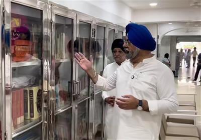 ਗੁਰਦੁਆਰਾ ਬੰਗਲਾ ਸਾਹਿਬ ਵਿਖੇ ਇਤਿਹਾਸਕ ਲਾਇਬ੍ਰੇਰੀ ਦਾ ਨਵੀਨੀਕਰਨ: ਹਰਮੀਤ ਸਿੰਘ ਕਾਲਕਾ
